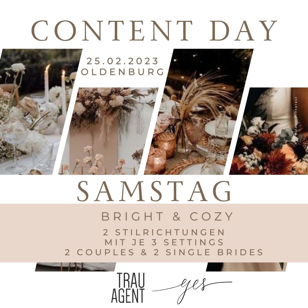 25.2.23 Content Day in Oldenburg - es wird "Bright & Boho"