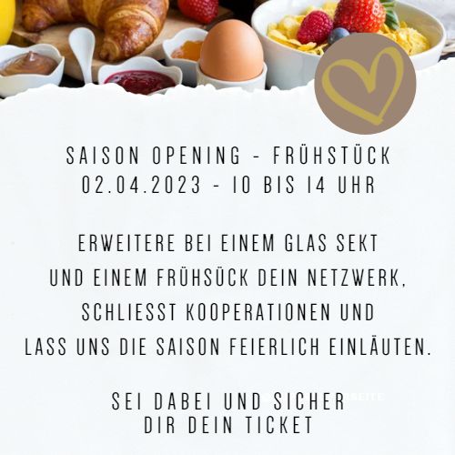 Saison Opening 2023 / Frühstück